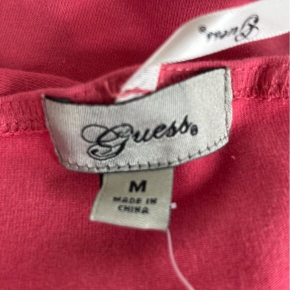 Guess Strapless Dress Womens Medium Pink New Stretch BodyCom - Picture 7 of 11
